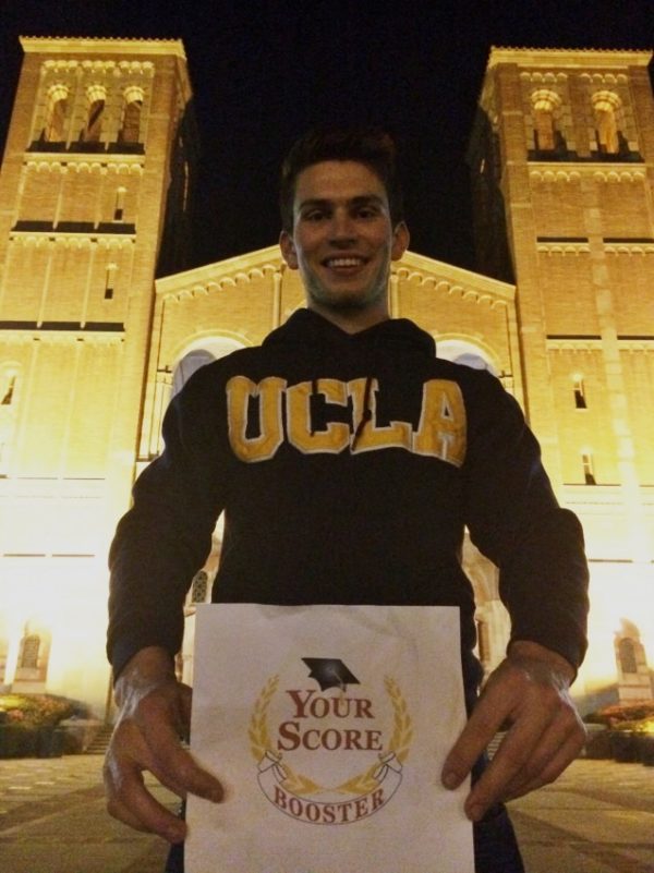 Keaton Heinrichs got into his dream university, UCLA, after tutoring and classes with Your Score Booster.